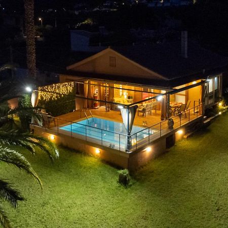 Cozy Small Smart Villa With Private Pool Mikri Mantineia Calamata Exterior foto