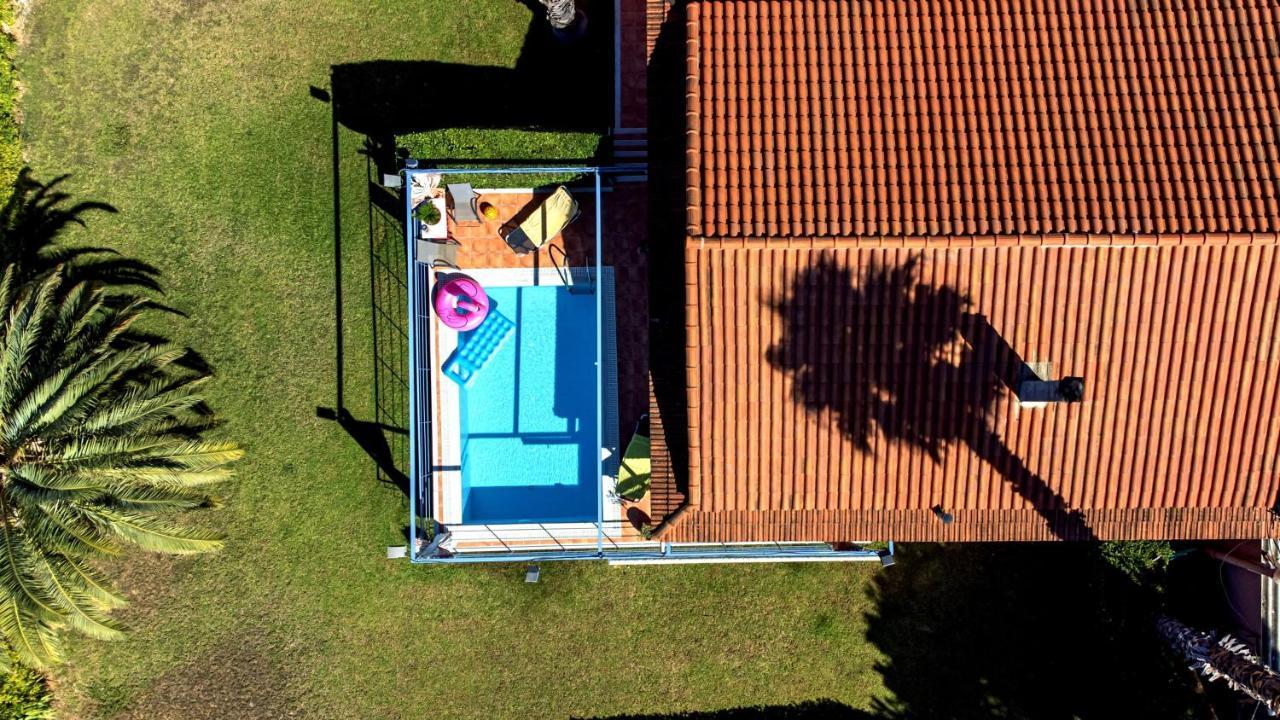 Cozy Small Smart Villa With Private Pool Mikri Mantineia Calamata Exterior foto