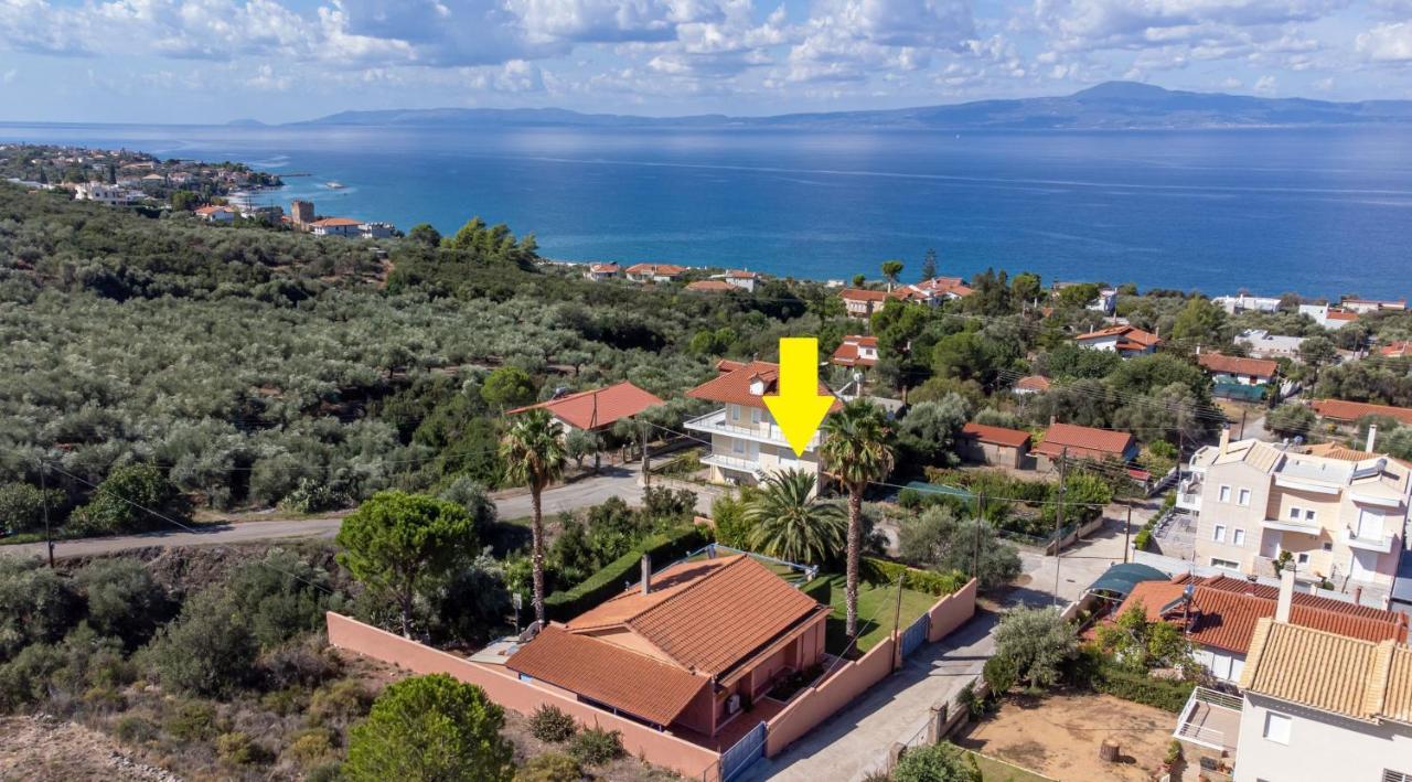 Cozy Small Smart Villa With Private Pool Mikri Mantineia Calamata Exterior foto